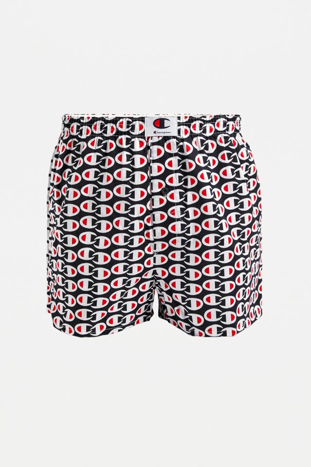 Champion Navy Woven Boxer Trunks 1-Pack Urban Outfitters UK - Main Image