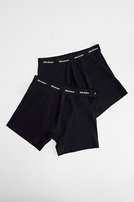 Dickies Black Boxers 2-Pack Product Page
