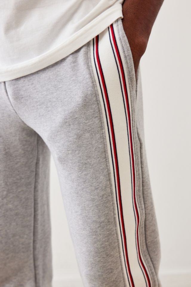 Tommy Hilfiger Grey Stripe Joggers Urban Outfitters UK