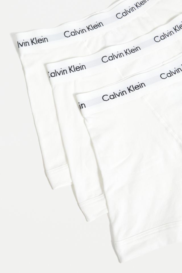 Calvin Klein White Core Boxer Trunks 3-Pack #1
