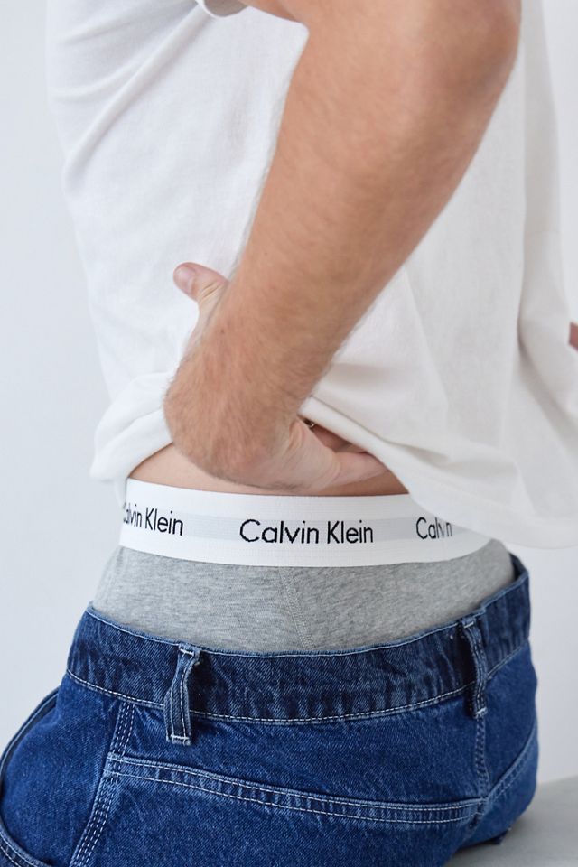 Calvin Klein Black, White & Grey Trunks 3-Pack #1