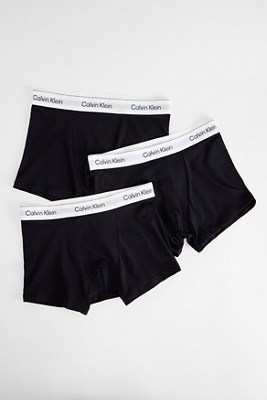 Calvin Klein Black Trunks 3-Pack Product Page