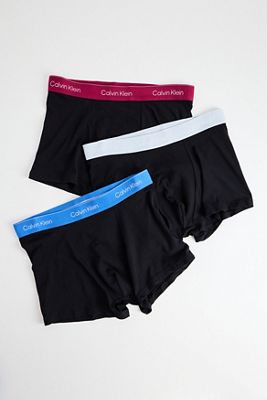 Calvin Klein Icon Boxer Aderenti Relaxed Fit Confezione da 3