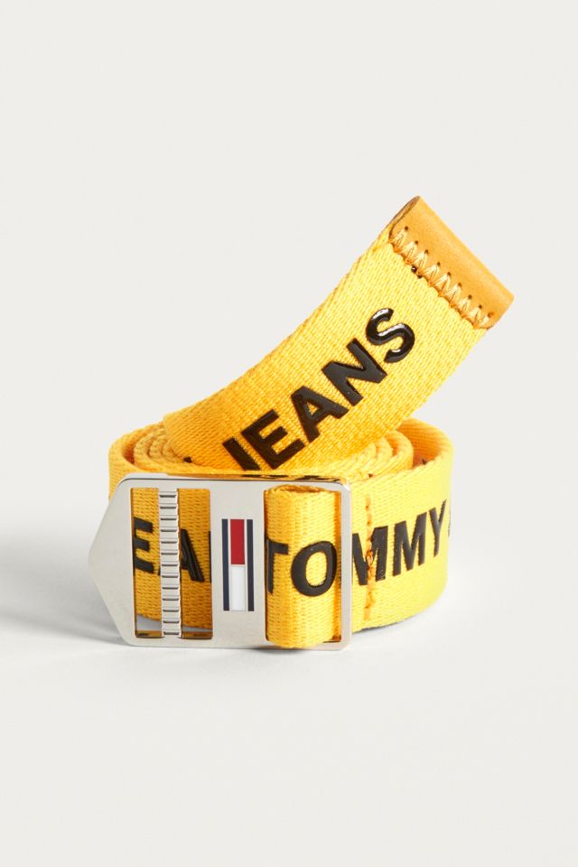 Tommy jeans hot sale belt yellow