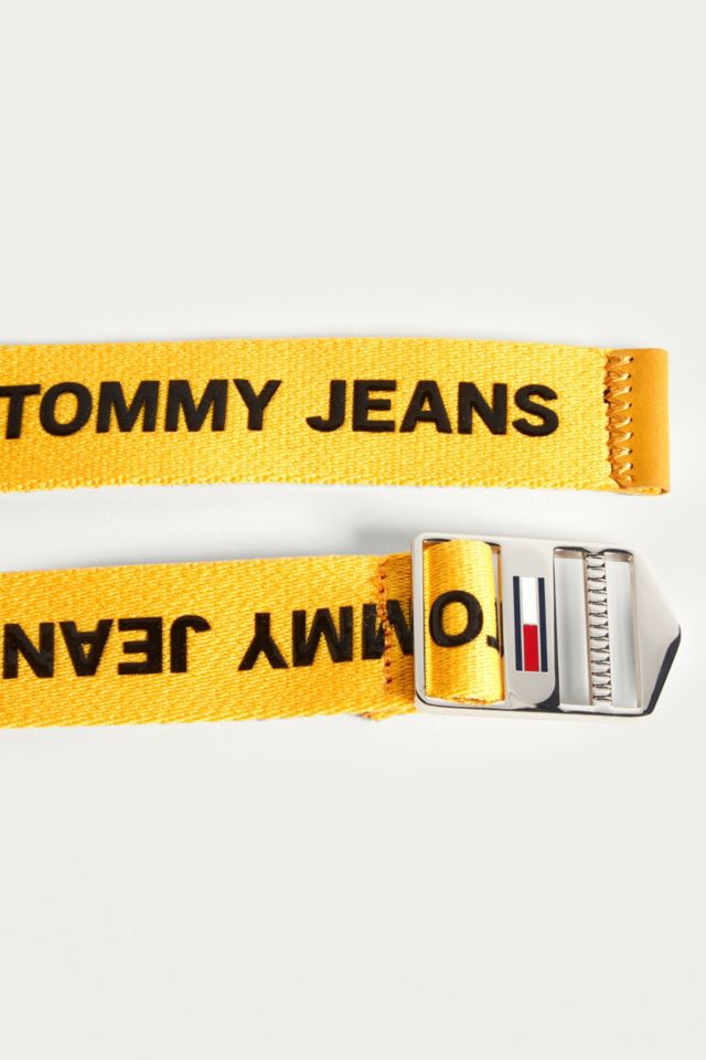 Tommy jeans yellow deals belt