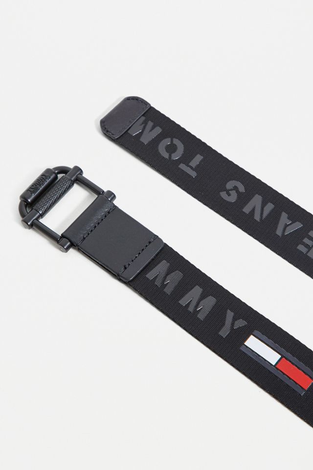 Buckle Tommy Jeans Webbing Belt Black Tommy Jeans Black Roller