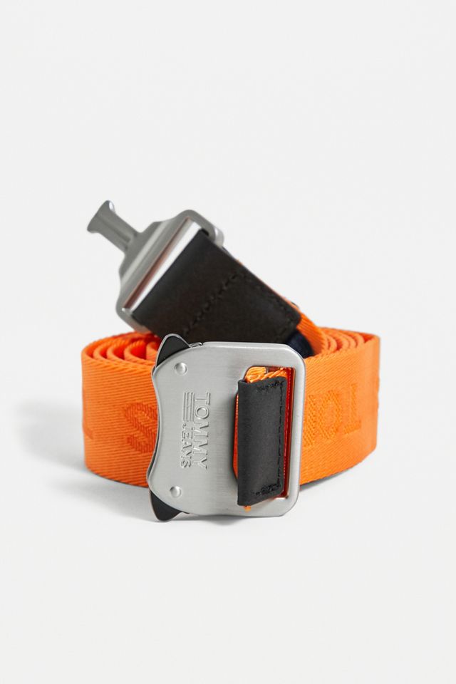 Tommy Jeans - Ceinture à clipsage rapide orange #2