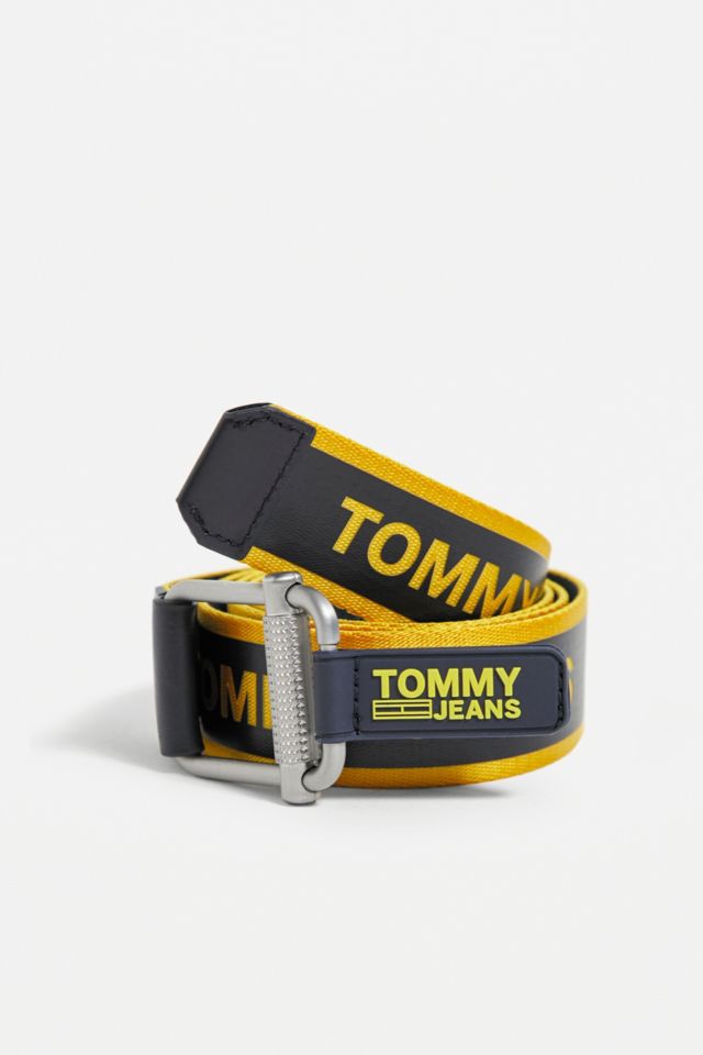 Tommy jeans outlet yellow belt