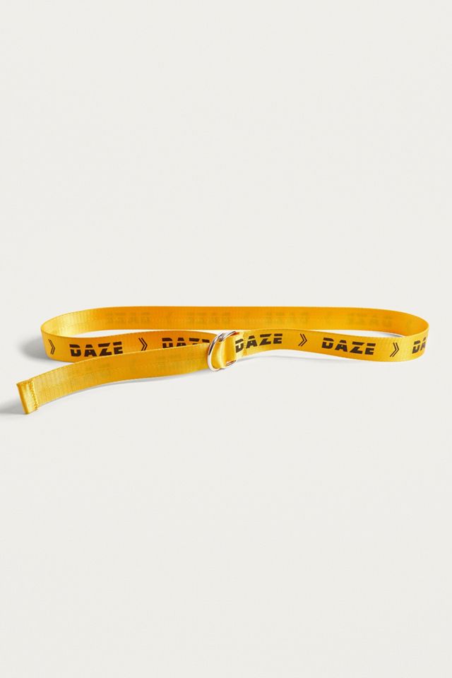 UO Daze Yellow D-Ring Belt #2