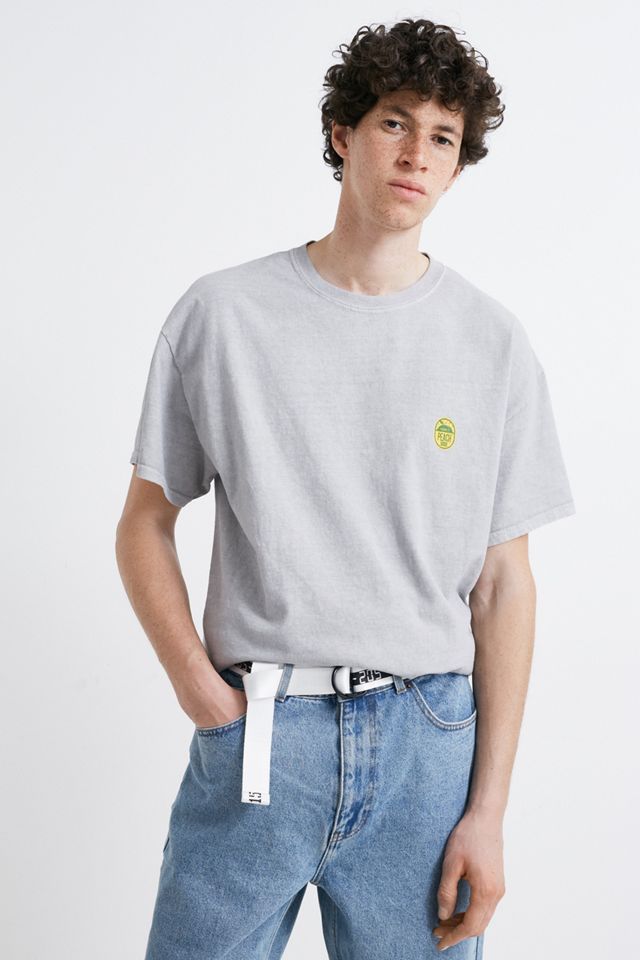 Urban Outfitters – Gürtel „Coding“ in Weiß mit D-Ring  #1