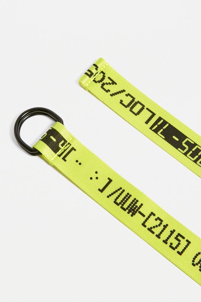 Urban Outfitters – Gürtel „Coded“ in Limettengrün #1