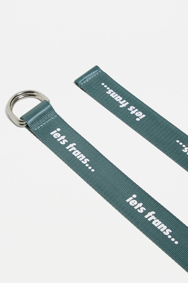 iets frans... - Ceinture Small Script bleu givré #1