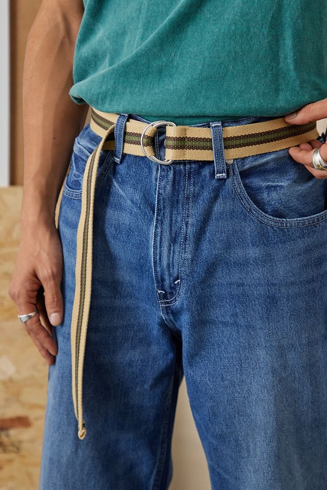 Ecru Stripe Belt Urban Outfitters UK