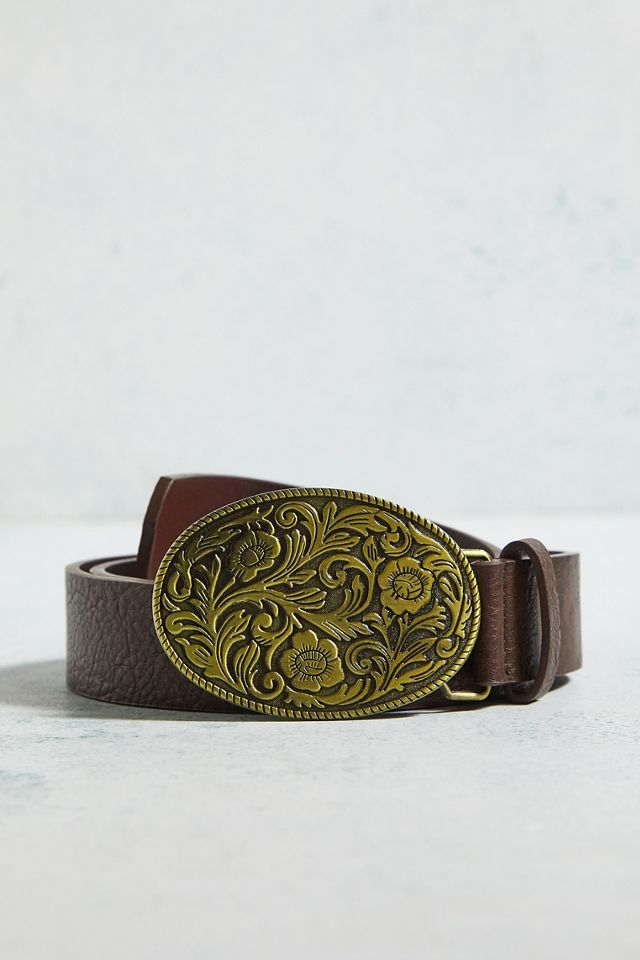UO Western Flower Buckle Belt  #2