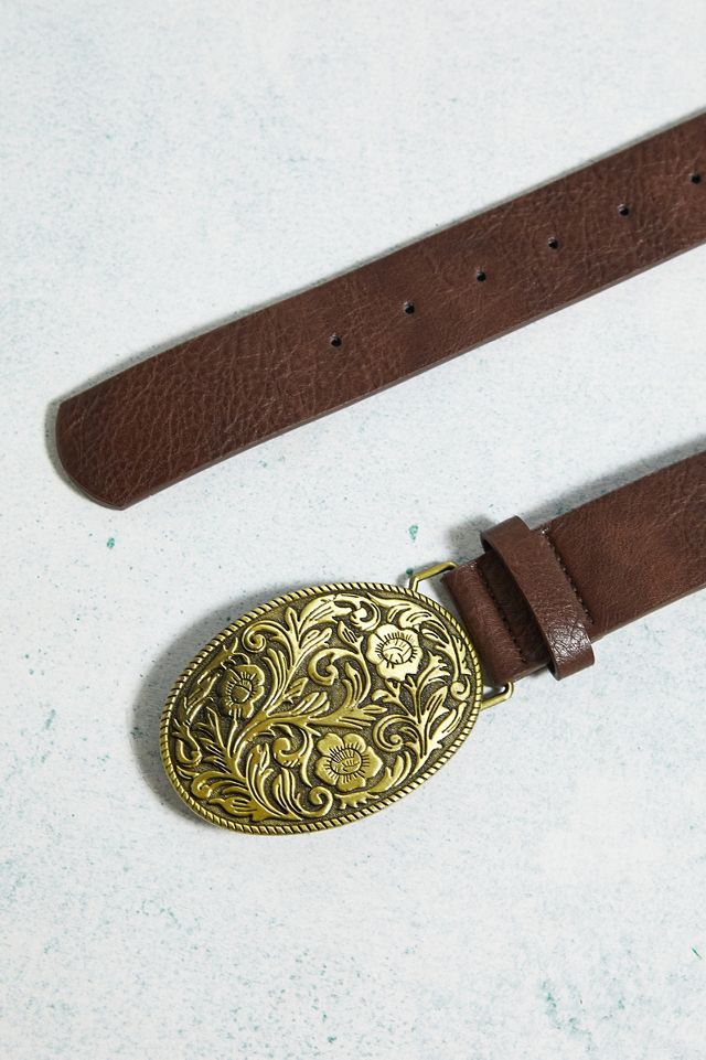 UO Western Flower Buckle Belt  #3