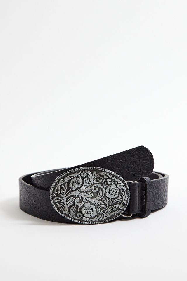 UO Western Flower Buckle Belt #1