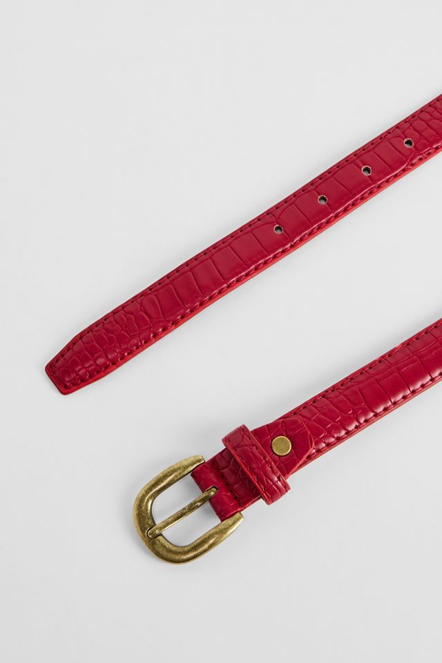Loom Croc Roter Gürtel #1