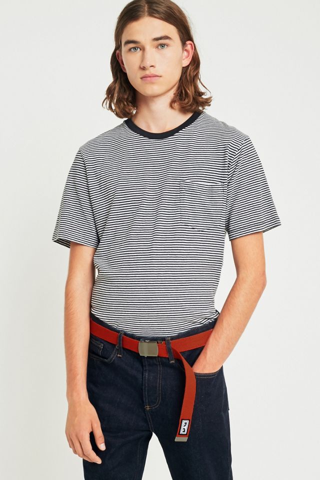 OBEY Big Boy Rust Web Belt | Urban Outfitters UK