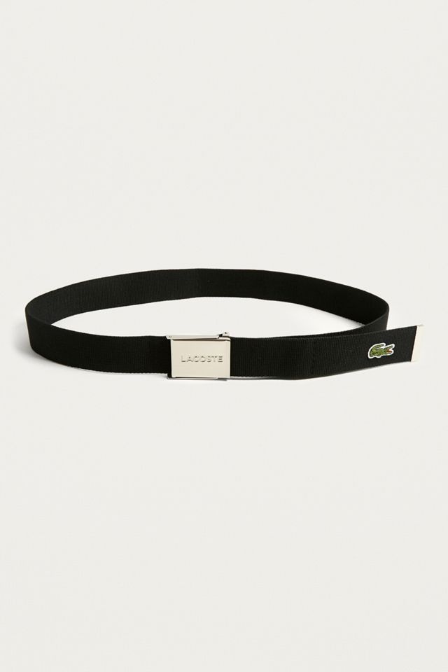 Lacoste Croc Logo Black Belt #2