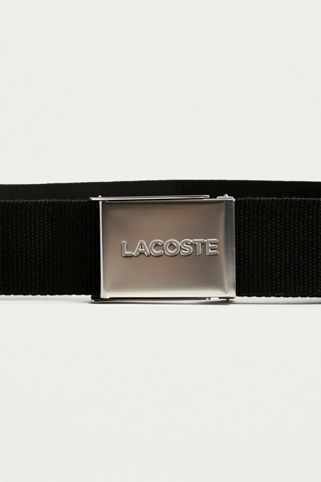 Lacoste Croc Logo Black Belt #4