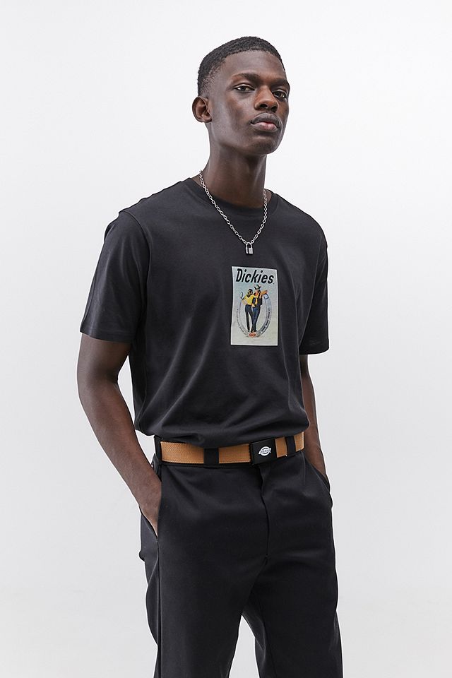 Dickies Chocolate Orcutt Webbing Belt | Urban Outfitters UK