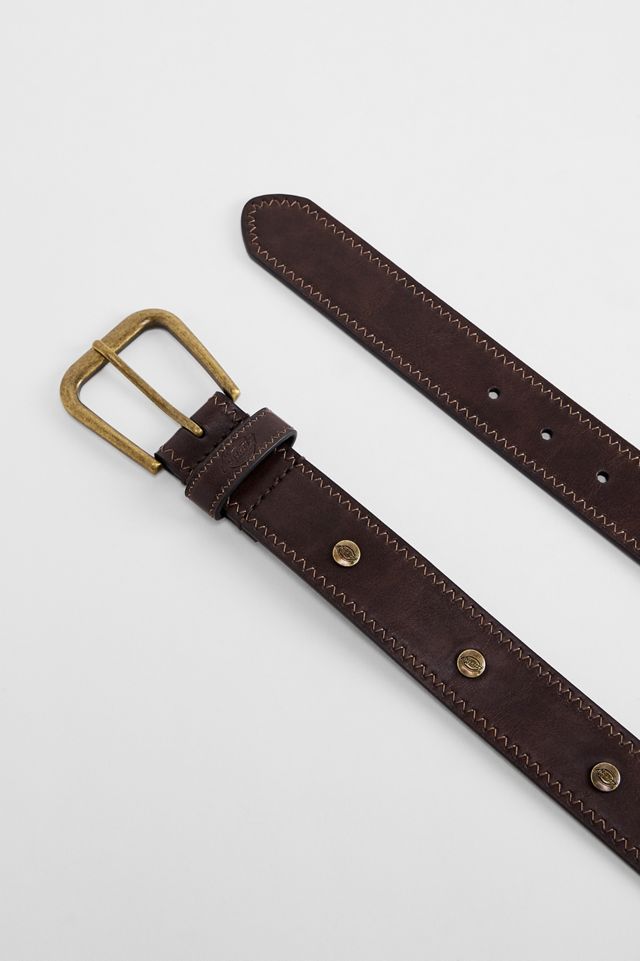 Cintura Borchiata Dickies Marrone #1
