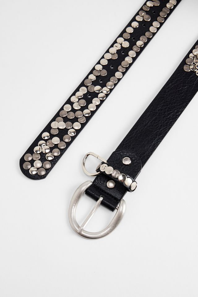 UO Grunge Studded Faux Leather Belt #2