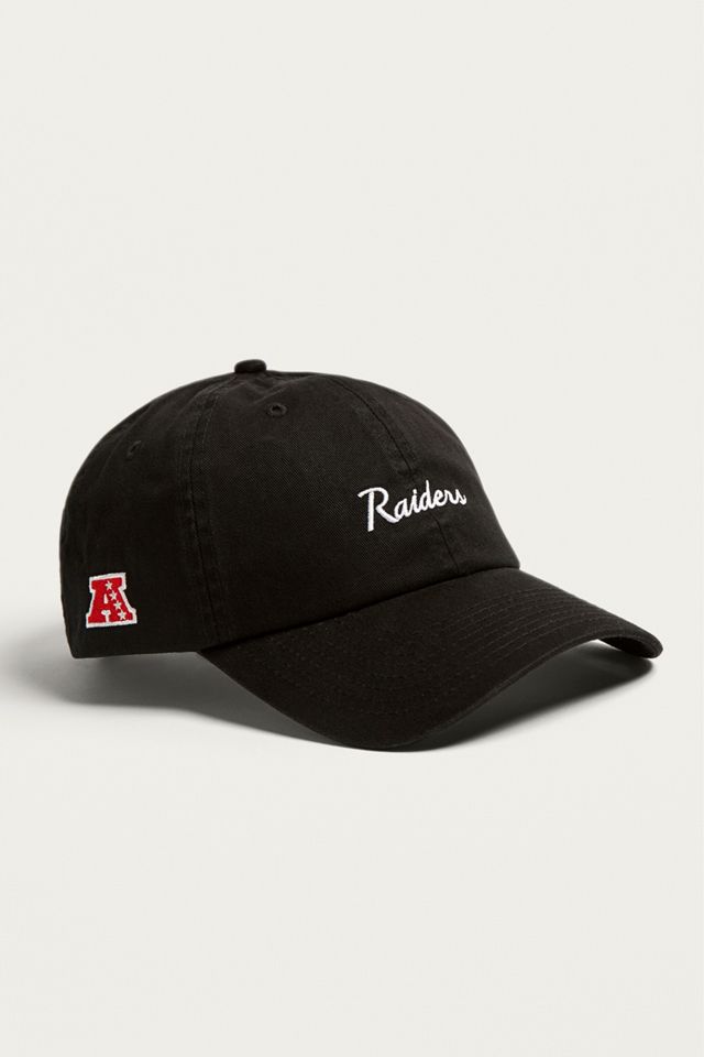 New Era 9FORTY Mini Script Raiders Cap | Urban Outfitters FR