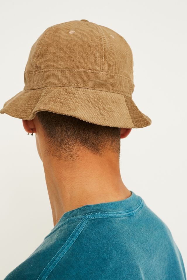 New Era Corduroy Tan Bucket Hat