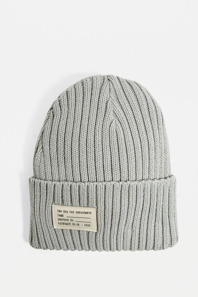 New Era Watch Grey Knit Beanie #3