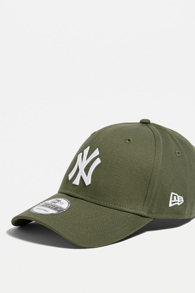 New Era Khaki 9FORTY NY Yankees Baseball Cap #1