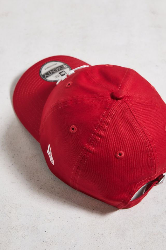 New Era 9TWENTY NY Yankees Red Baseball Cap #3