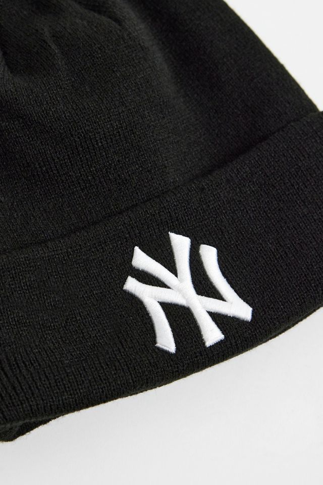 New Era NY Yankees Black Beanie #1