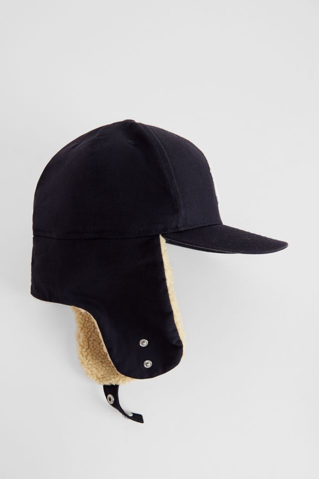 New Era Navy Twill Hundeohren Trappermütze #3