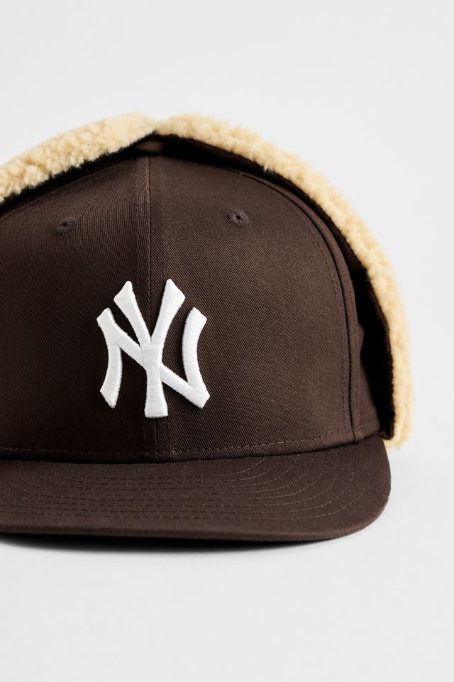 New Era UO Exclusive Brown NY Yankees Borg Dog Ear Cap #2
