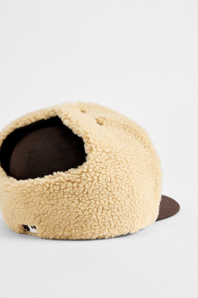 New Era UO Exclusive Brown NY Yankees Borg Dog Ear Cap #3