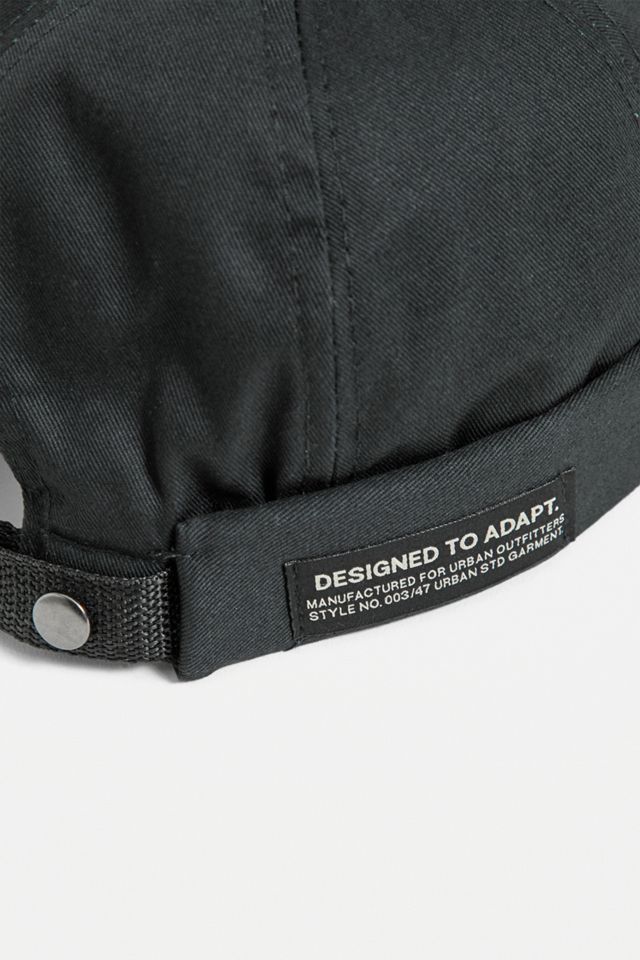Urban Outfitters – Twill-Cap „Docker“ in Schwarz #3