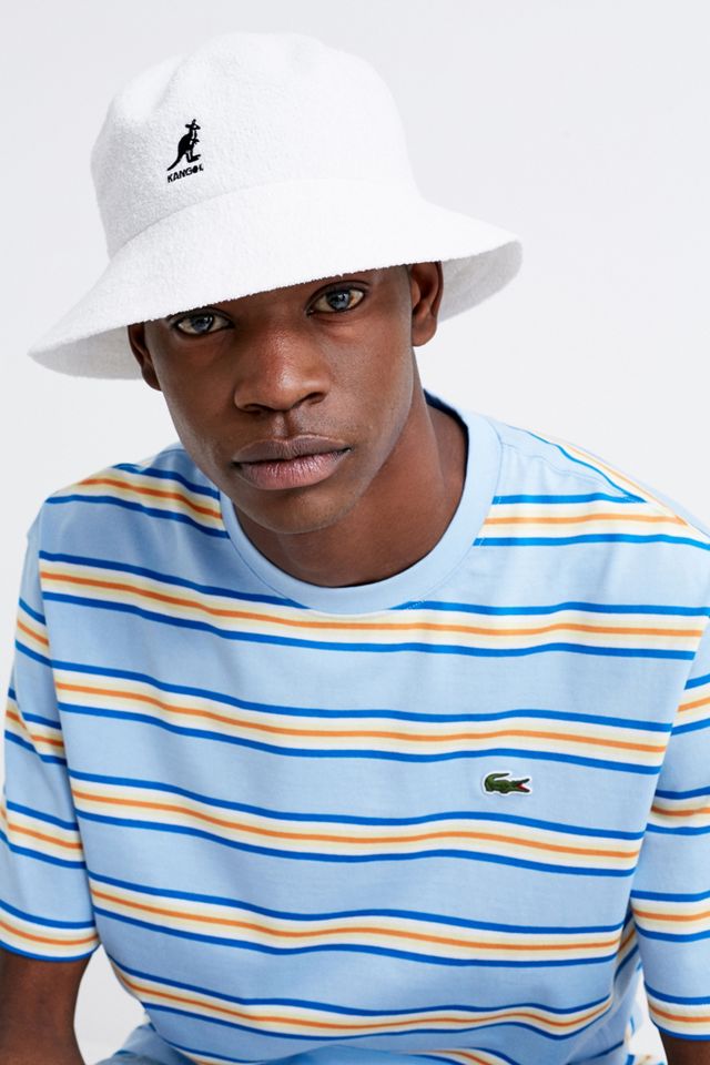 Kangol Bermuda White Bucket Hat | Urban Outfitters UK