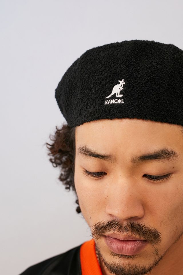 Kangol Cappuccio piatto nero #1