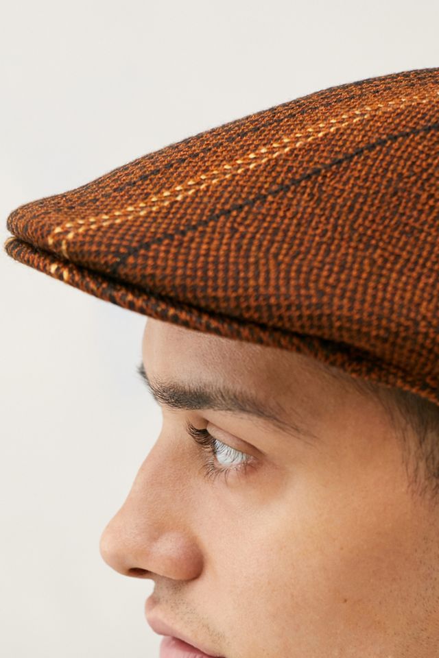 Kangol Birds Eye Stripe 507 Cappuccio piatto #1