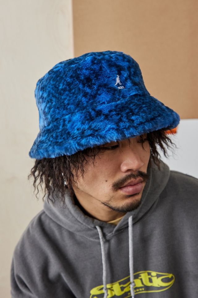 Kangol blue hot sale bucket hat