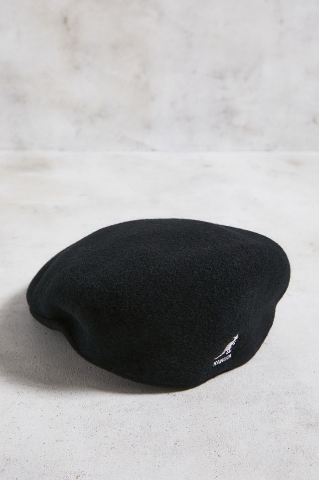 Kangol Wool 504 Cappellino Piatto Nero #3