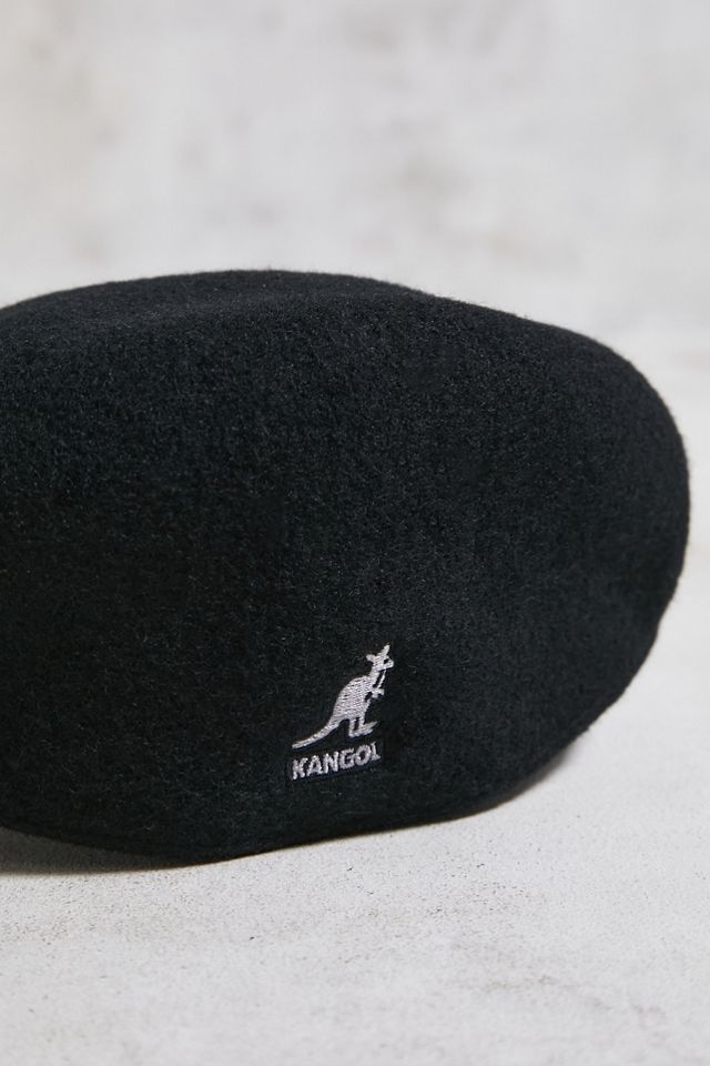 Kangol Wool 504 Cappellino Piatto Nero #4
