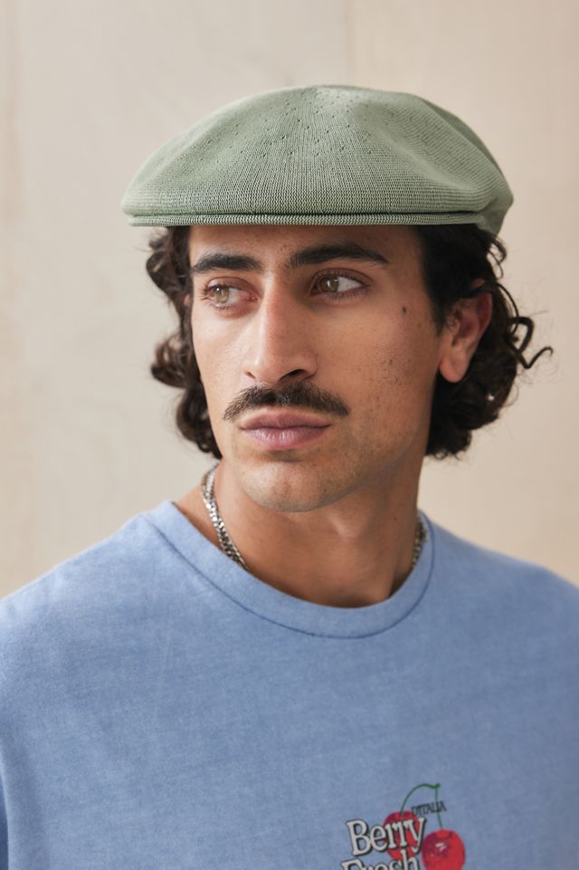 Kangol – Schiebermütze „Tropic 504" in Ölgrün #2
