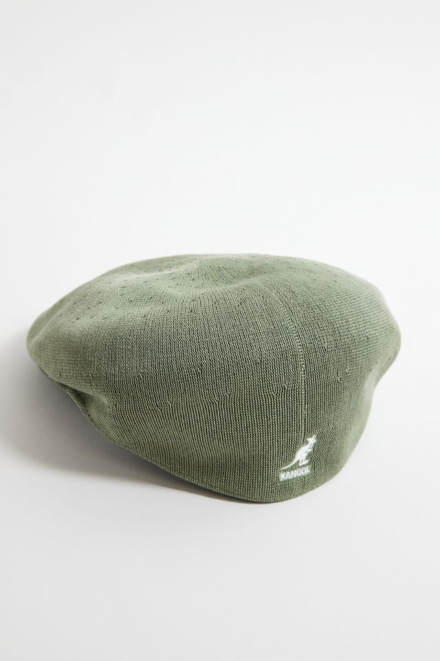 Kangol – Schiebermütze „Tropic 504" in Ölgrün #3