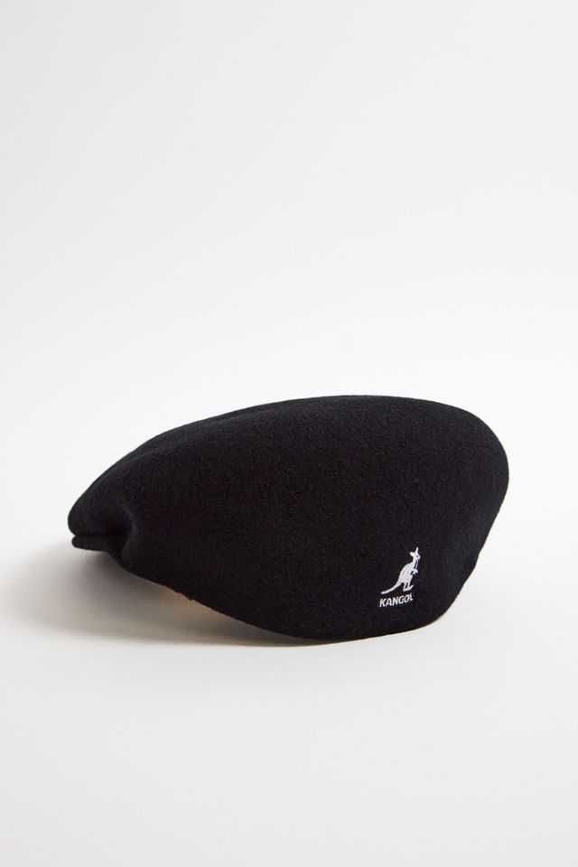 Kangol Wool 504 Black Flat Cap #1