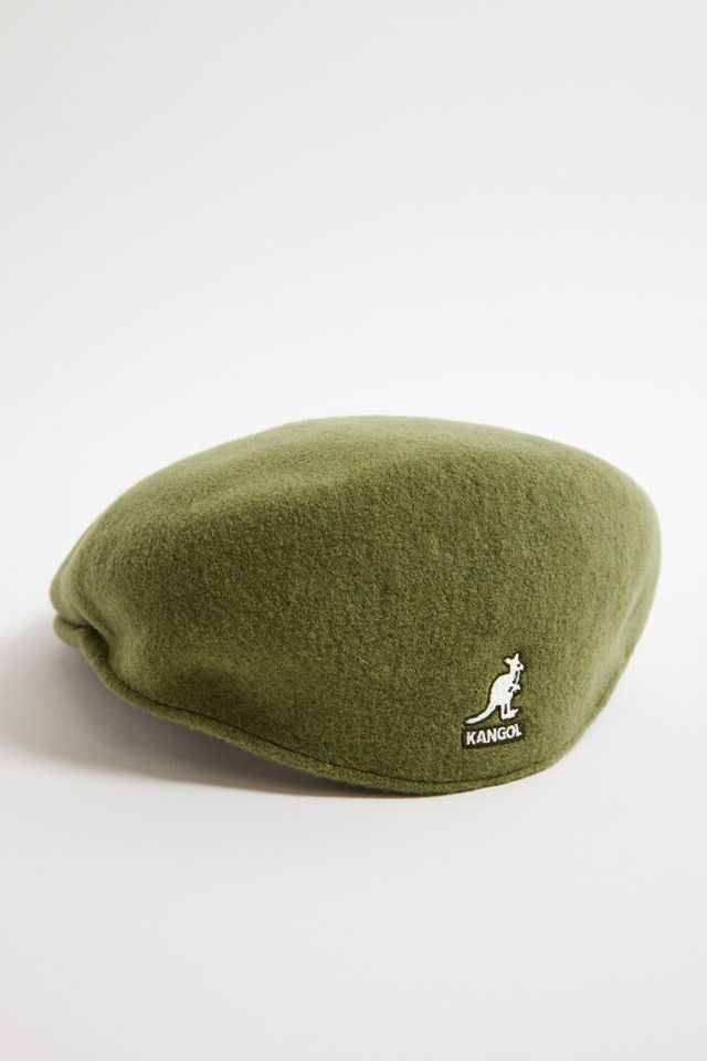 Kangol Wool 504 Sea Kelp Flat Cap | Urban Outfitters UK