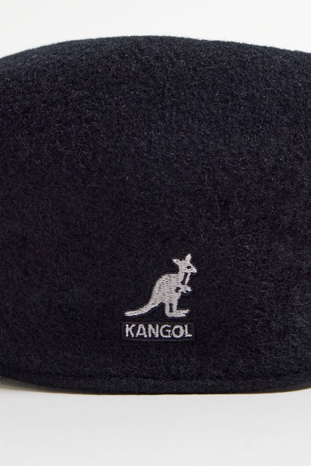 Kangol Casquette Plate 504 Homme - 100% Laine, Modèle Iconique Depuis 1954, Look Classique Authentique