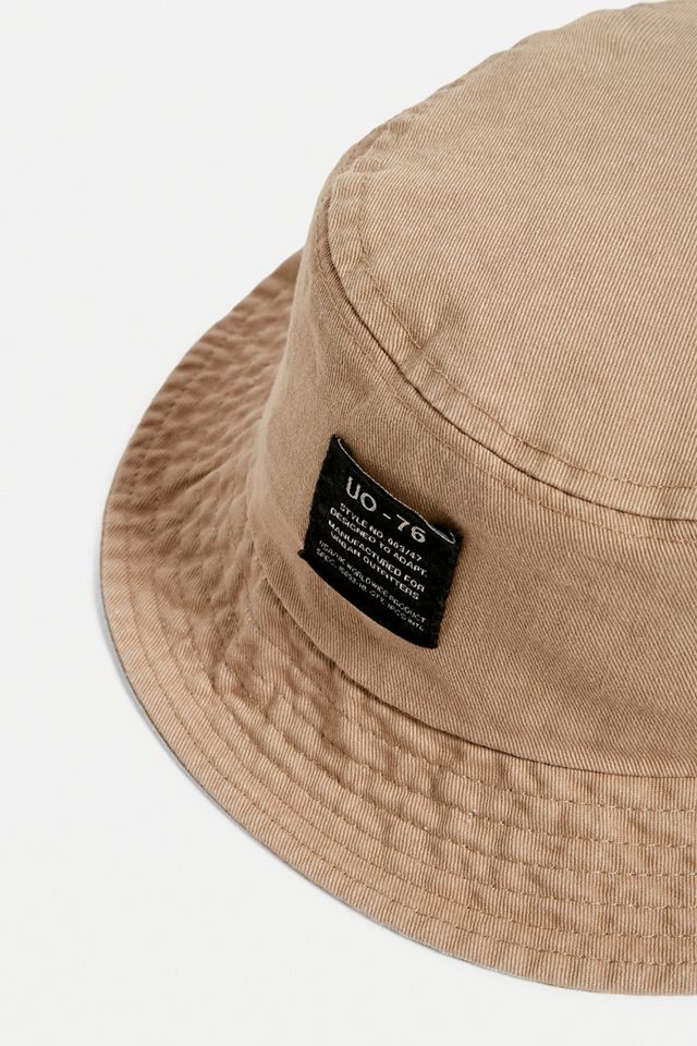 UO Stone Twill Bucket Hat #1