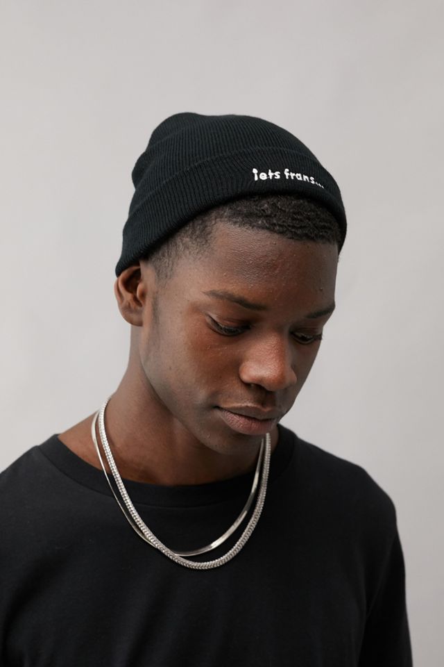 iets frans... – Kleines Skater-Beanie in Schwarz #1